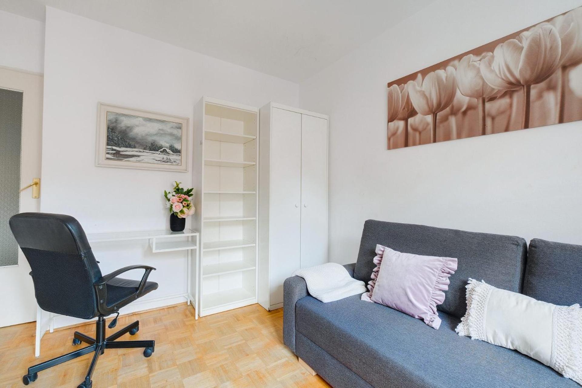 Spacious Apartment In Green Location Varšava Exteriér fotografie